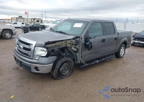 2013 Ford F-150 Xlt из США, поврежденный, VIN 1FTEW1CM9DFC11676